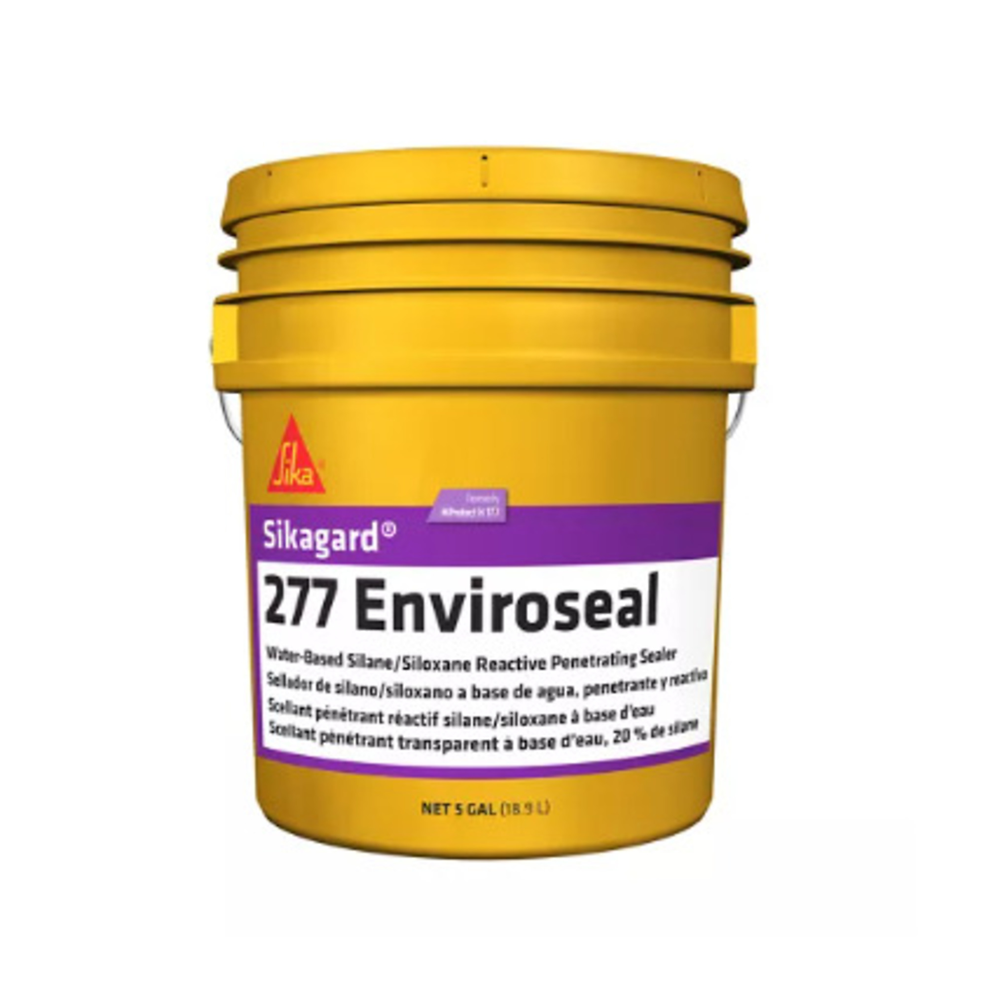 Sikagard-277 Enviroseal High-Performance Breathable Water-Based Silane/Siloxane Water-Repellent Sealer 5 Gallon